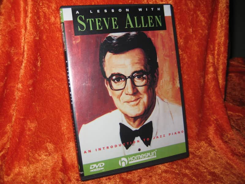 Homespun Video Steve Allen Lesson With Intro to Jazz Piano DVD image 1