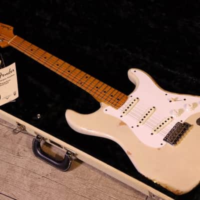 Fender Eric Johnson Signature Blonde White 2007 Custom relic image 3