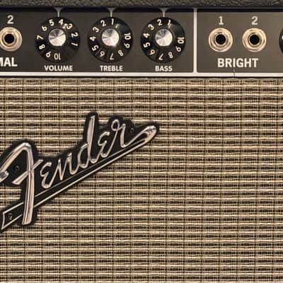 Fender '64 Custom Deluxe Reverb-Amp 2-Channel 20-Watt 1x12" Guitar Combo 2017 HANDWIRED CUSTOM SHOP Bild 4