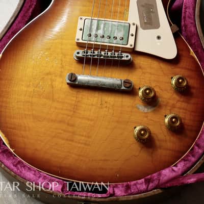 2013 Gibson Custom Shop Joe Perry 1959 Les Paul Reissue Tom Murphy Aged & Signed image 7