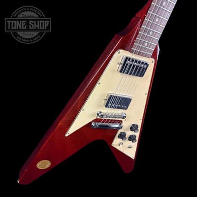 Vintage 1971 Gibson Flying V Medallion #145 w/case TSU17476 image 3