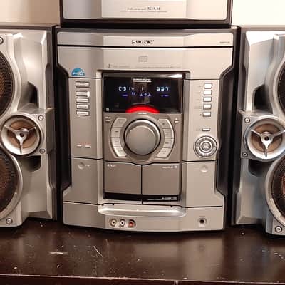 Sony MHC-GX45 2003 Silver/black image 2