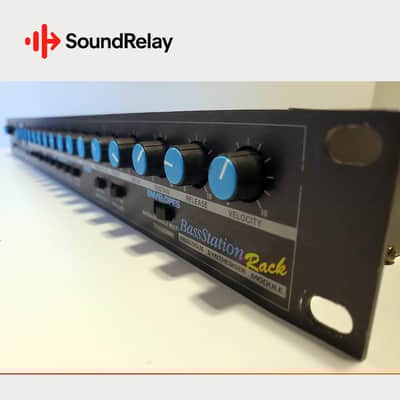 Novation Bass Station Rack - Analog Bass Synth - Complete Set - Tested