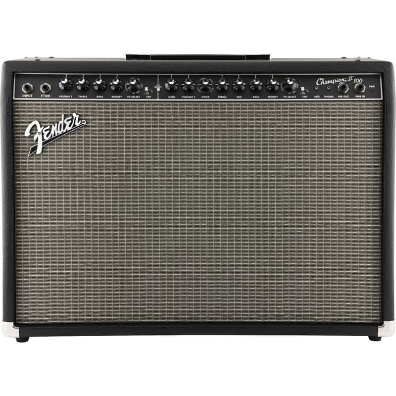Fender CHAMPION II 100 2x12" 100-Watt Solid State Guitar Amplifier Combo image 1