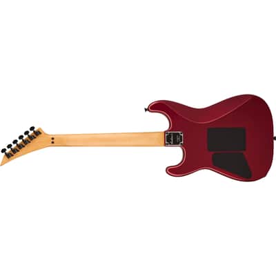 Jackson Pro Origins 1985 San Dimas SD1 HH FR MPL w/ Gig Bag - Candy Apple Red image 5