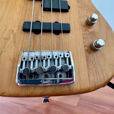 Fender American Precision Plus Deluxe 1992 - Natural Wood image 6