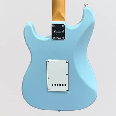 Fender Squier Classic Vibe '70s Stratocaster Electric Guitar - Sonic Blue image 4