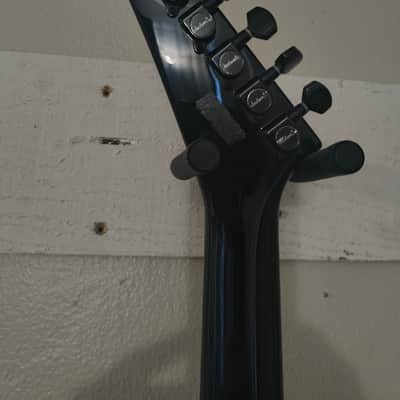 Jackson Pro Series Phil Demmel Signature PDX Demmelition King V 2010 - 2011 - Black with Silver Bevels image 7