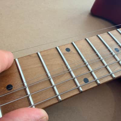 EVH Wolfgang Standard FR Baked Maple Neck Red Electric Guitar image 14
