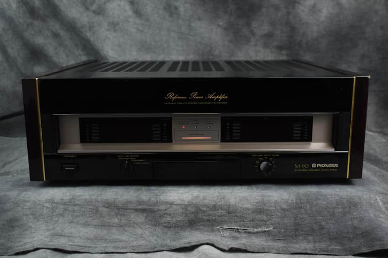 Pioneer M-90 Stereo power amplifier Black very good image 1