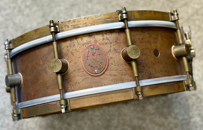 MINT: A&F raw copper snare 14x5 image 1