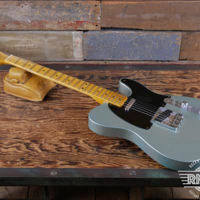 Fender Custom Shop '52 Reissue Telecaster Journeyman Relic - 2021 - Ice Blue Metallic image 5