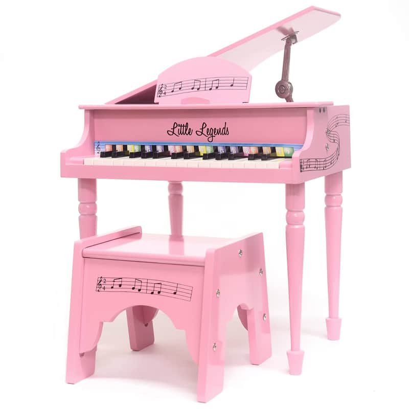Little Legends LLBGD304 30-Key 4-Leg Baby Toy Piano with Bench image 1