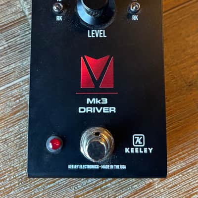 Keeley Mk3 Driver Andy Timmons Signature Overdrive 2024 - Present - Black / Red image 2
