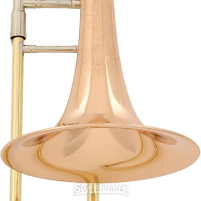 C.G. Conn 52H Intermediate Trombone - F Attachment - Rose Brass Bell - Clear Lacquer (CONN52Hd1) image 7