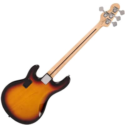 Vintage V96 ReIssued 4-String Active Bass ~ Sunset Sunburst image 2