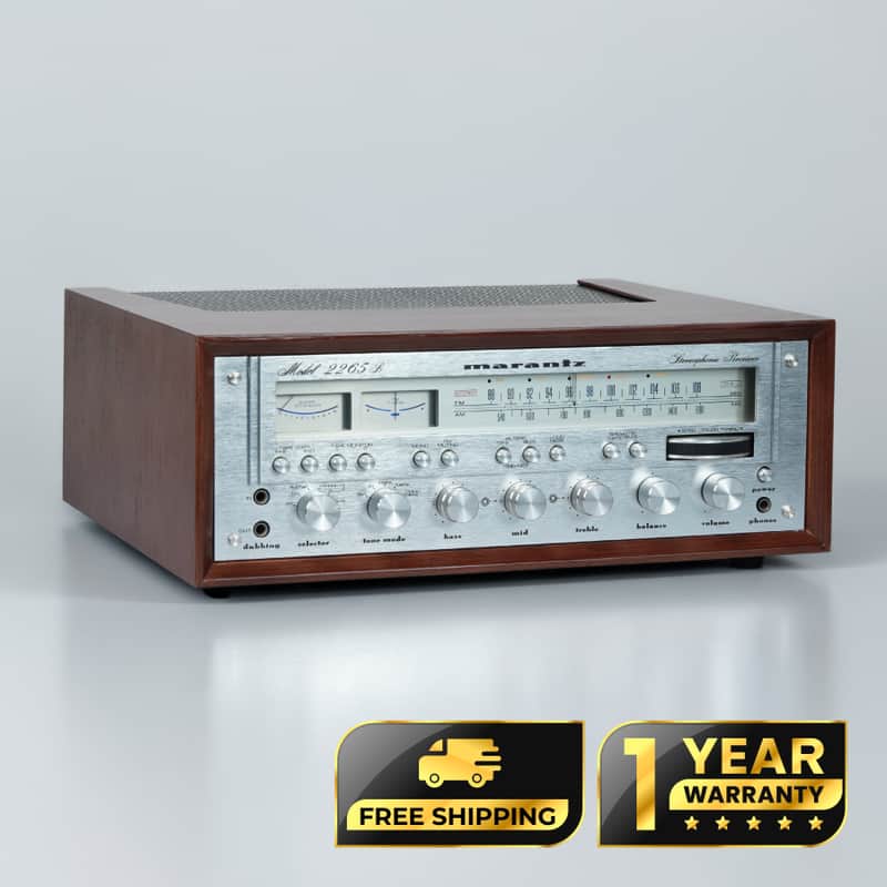 MARANTZ 2265B Vintage Stereo Receiver - FREE WC-22 – Professionally Restored – 1-Year Warranty image 1