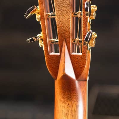 Martin Custom Shop 00 12-Fret Acoustic Guitar - Exceptional Broad Figured Koa with Hardshell Case image 8