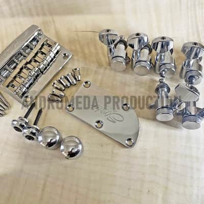 Genuine Hardtail Bridge guitar Sterling by Music Man Valentine JV60 Complete set kits (rare items) image 2