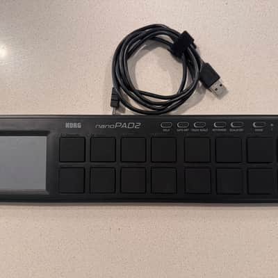 Korg nanoPAD2 Slimline USB MIDI Drum Pad Controller 2011 - Present - Black image 2