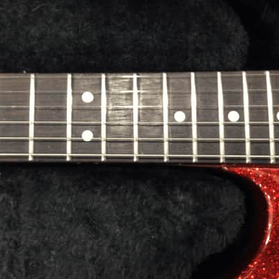 Charvel 375 Deluxe 1989 Red Sparkle w/ HSC MIJ image 10