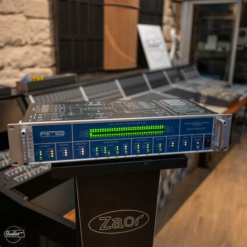 RME ADI-6432 Bidirectional MADI / AES Digital Format Converter 2010s - Blue image 1
