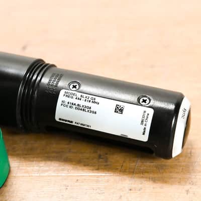 Shure SLX24/SM58 Handheld Wireless System - G5 Band (NO POWER SUPPLY) CG013EQ image 14