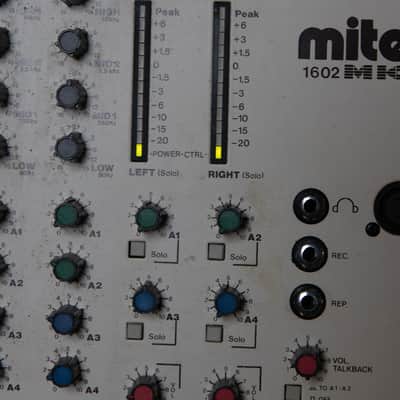 Mitec 1602 MkII Analog-Mischpult (1987), Erstbesitz - mit FC, BDA image 10
