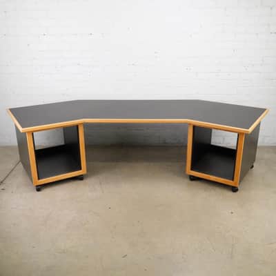 1990s KK Audio 24U 24-Space Studio Workstation Desk #53598 image 1