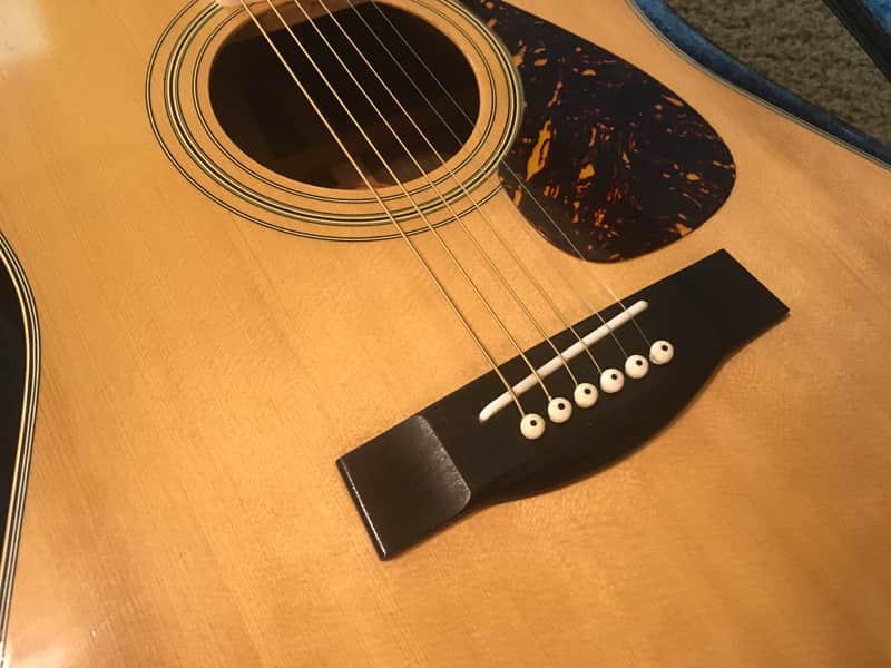YAMAHA FG-301 (ORANGE LABEL) acoustic guitar 1975-1978 Natural