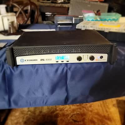 Crown DSi 4000 Digital Screen Series 2-Channel Power Amplifier 2010s - Black and Silver image 1