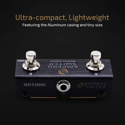 HOTONE Dual Footswitch Pedal Momentary 2-Way Pedal Switcher Foot Controller Ampero Switch 1/4-Inch(U.S. domestic inventory) image 5