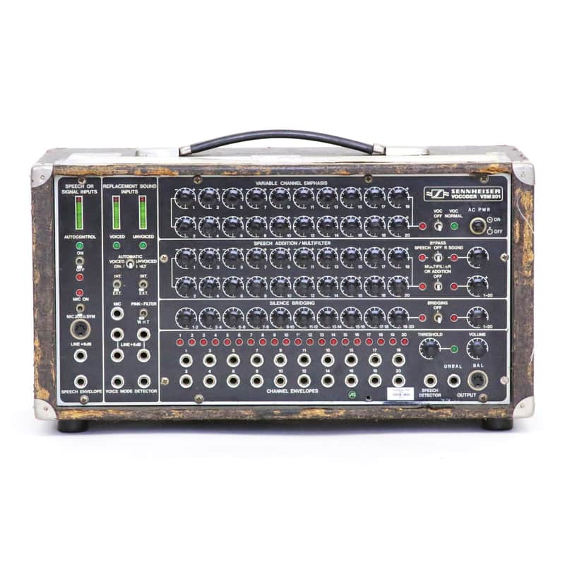 1977 Sennheiser VSM201 Vocoder 20-Band Analog Voice Synthesizer Rare Vocal Microphone Mic Effect Synth Used by Daft Punk image 1