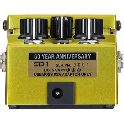 Boss 50th Anniversary Pedal Set - BD-2 Blues Driver / SD-1 Super Overdrive / DS-1 Distortion image 17