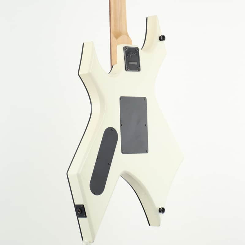 B.C.Rich JJSW2 Joey Jordison Signature Warlock II White with Blood