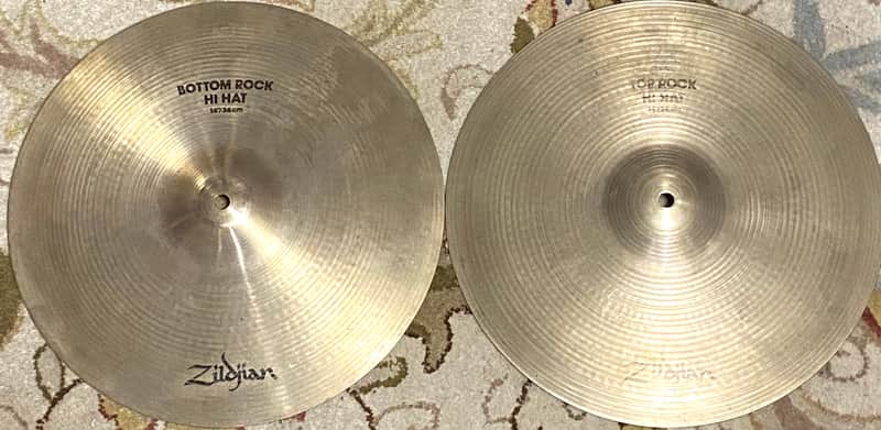 Zildjian Avedis 14” Rock Hi-Hat Pair - 1,306gr, 1,424gr - We Ship Fast! image 1