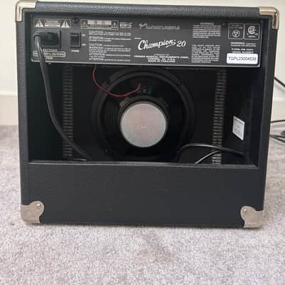 Fender Champion 20 20-Watt 1x8" Guitar Practice Amp 2013 - 2024 - Black image 3
