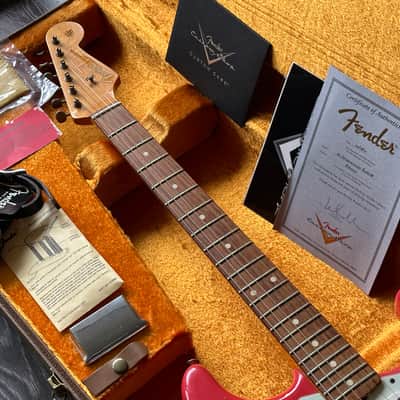 Fender Stratocaster 1962 Relic Fiesta Red Custom Shop image 6