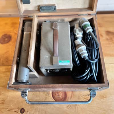 AKG C 12 Large Diaphragm Multipattern Tube Condenser Microphone 1950s - Silver image 17