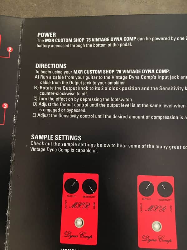 MXR Custom Shop 76 Vintage Dyna Comp CSP-028 | Reverb