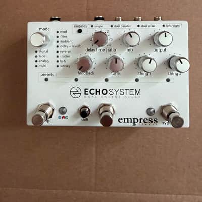 Empress Echosystem Dual Engine Delay 2010s - White image 3