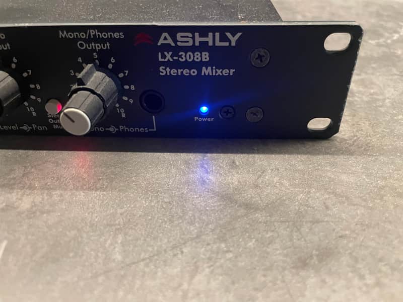 Ashly LX-308B Rackmount 8-Channel Stereo Line Mixer | Reverb Canada