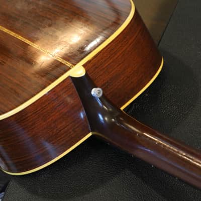1974 Martin D-28 Dreadnought Acoustic Guitar Natural + HSC image 19