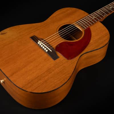 1966 Gibson LG-0 - Natural | USA Kalamzoo Vintage All Solid 00 Acoustic Guitar | Case image 6