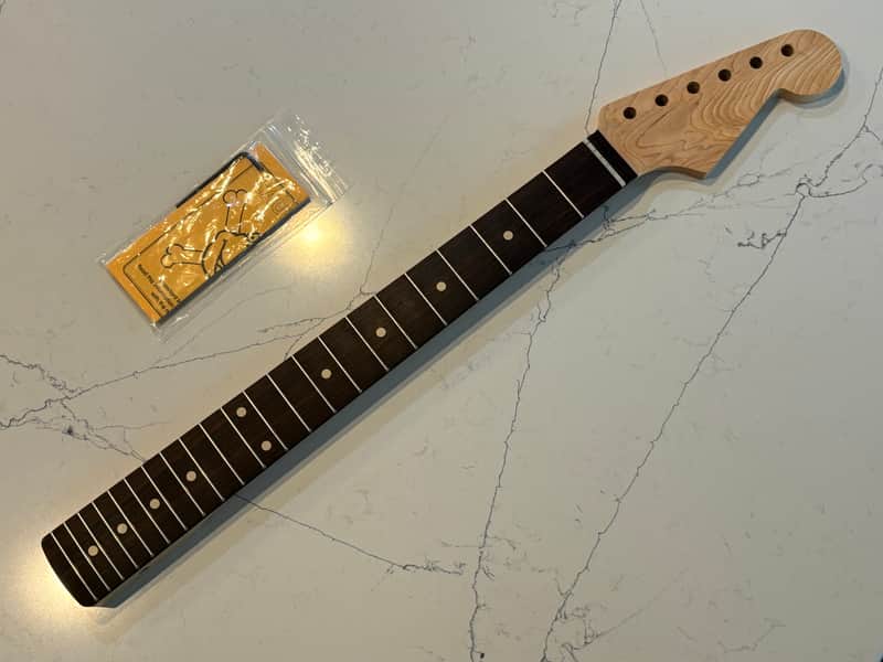Warmoth replacement neck for Fender Mustang - Maple / Rosewood image 1