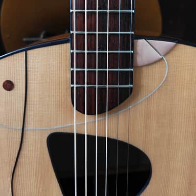 Claudio Pagelli “Wall Paper” One-of-a-Kind Prototype Acoustic Guitar 2002 – Brazilian Rosewood / Swiss Moonspruce image 7