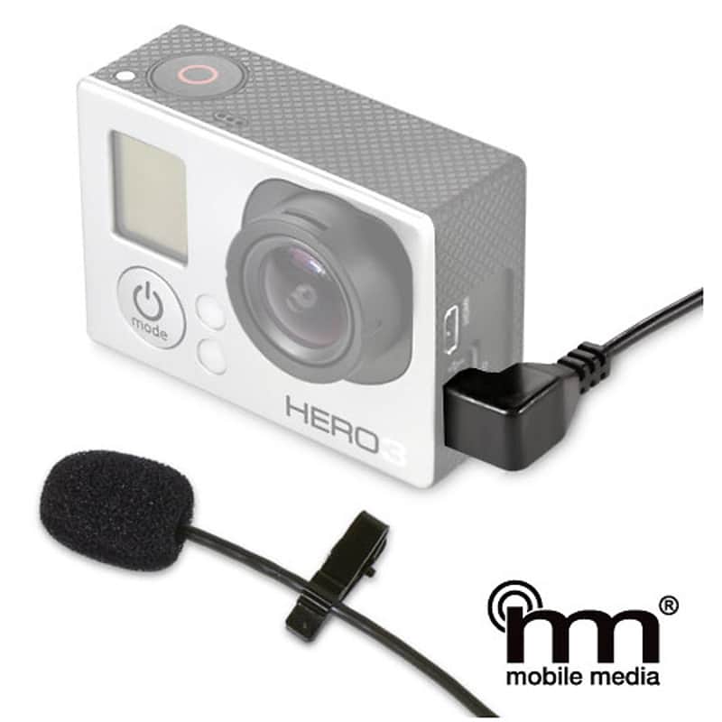 MXL GoLav MM-165GP Lavalier Microphone for GoPro image 1