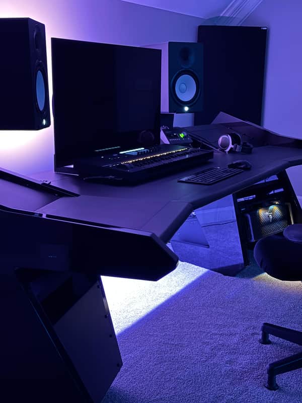studio desk Studio Desk PRO LINE S Desk all Black 2025 - Black Bild 1