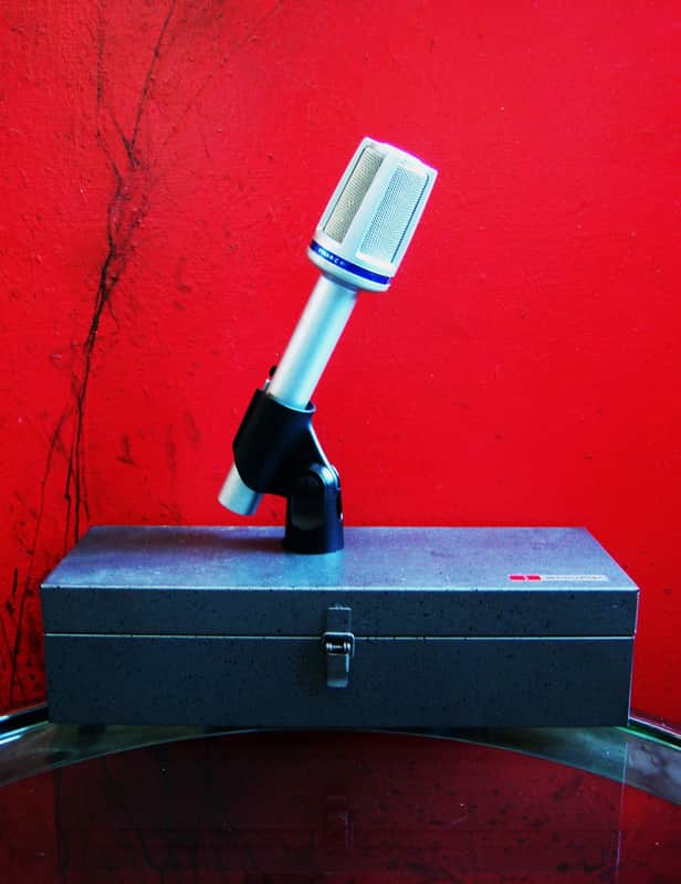 Vintage 1970's Shure 589S / PE589 dynamic cardioid microphone Lo Z with accessories # 2 image 1