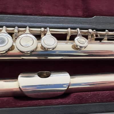 Yamaha YFL-481 Intermediate B-Foot Flute 2010s - Silver image 3